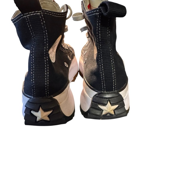 Converse Run Star Hike Platform Sneaker - Black / White / Gum - Picture 3 of 7